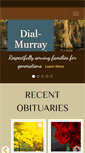 Mobile Screenshot of dial-murrayfuneralhome.com